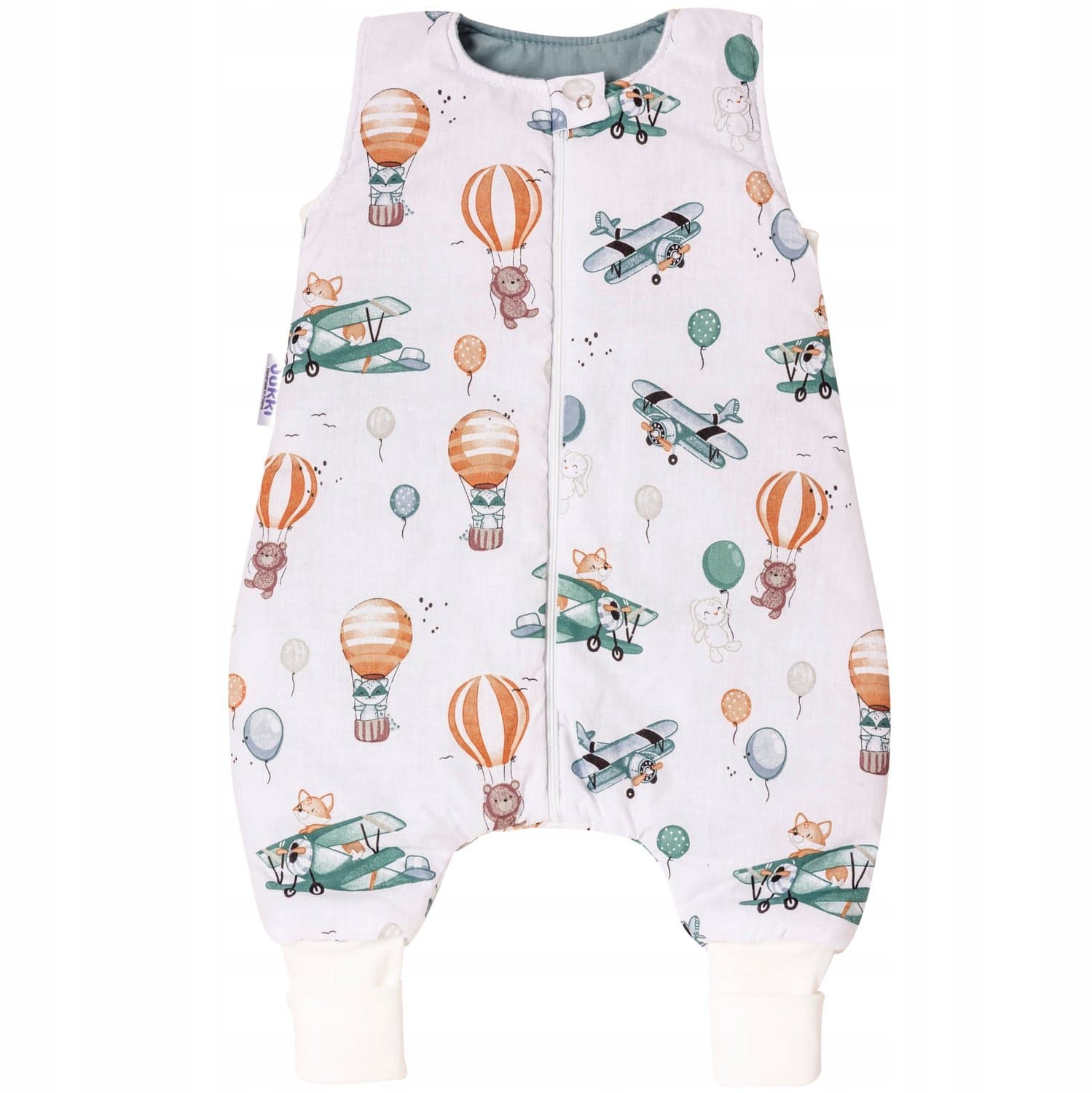 Jukki Baby Slaapzak met Voetjes - 100% Katoen - 70cm