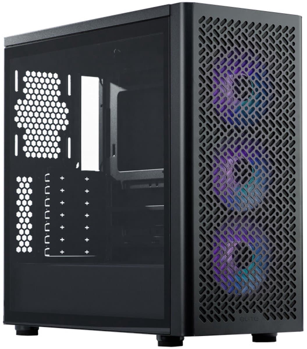 Cooler Master Elite 502 Zwart ARGB