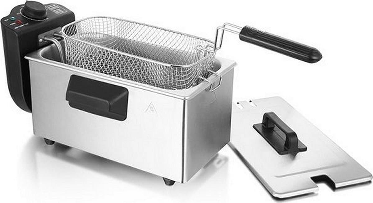 Emerio DF-120482 Friteuse 3L 2000W RVS/Zwart
