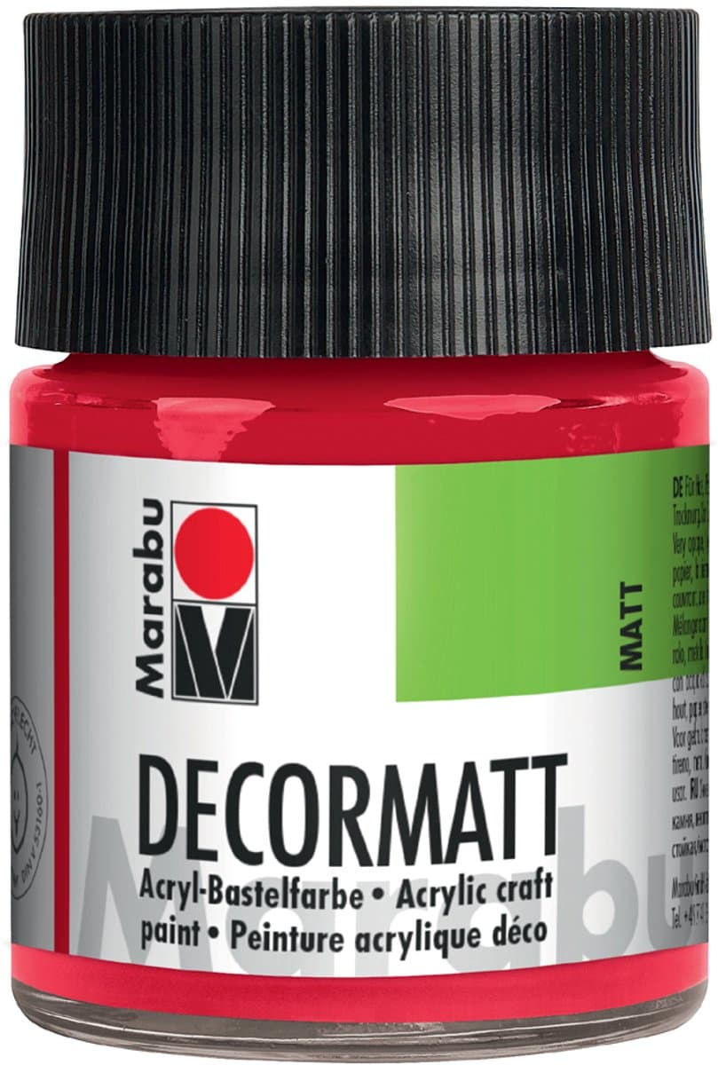 Marabu 14010005014 acrielverf 50 ml Magenta Fles