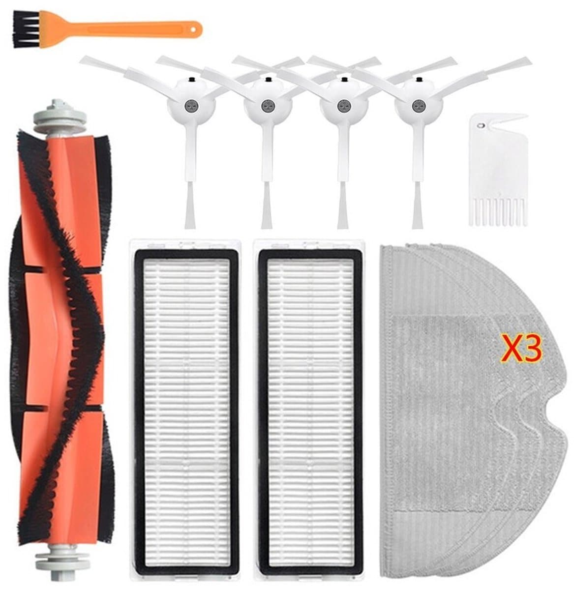 Geschikt voor HEPA-filter Geschikt voor Xiaomi Mijia 1 1s Roborock S5 S50 Max robotstofzuigeronderdelen