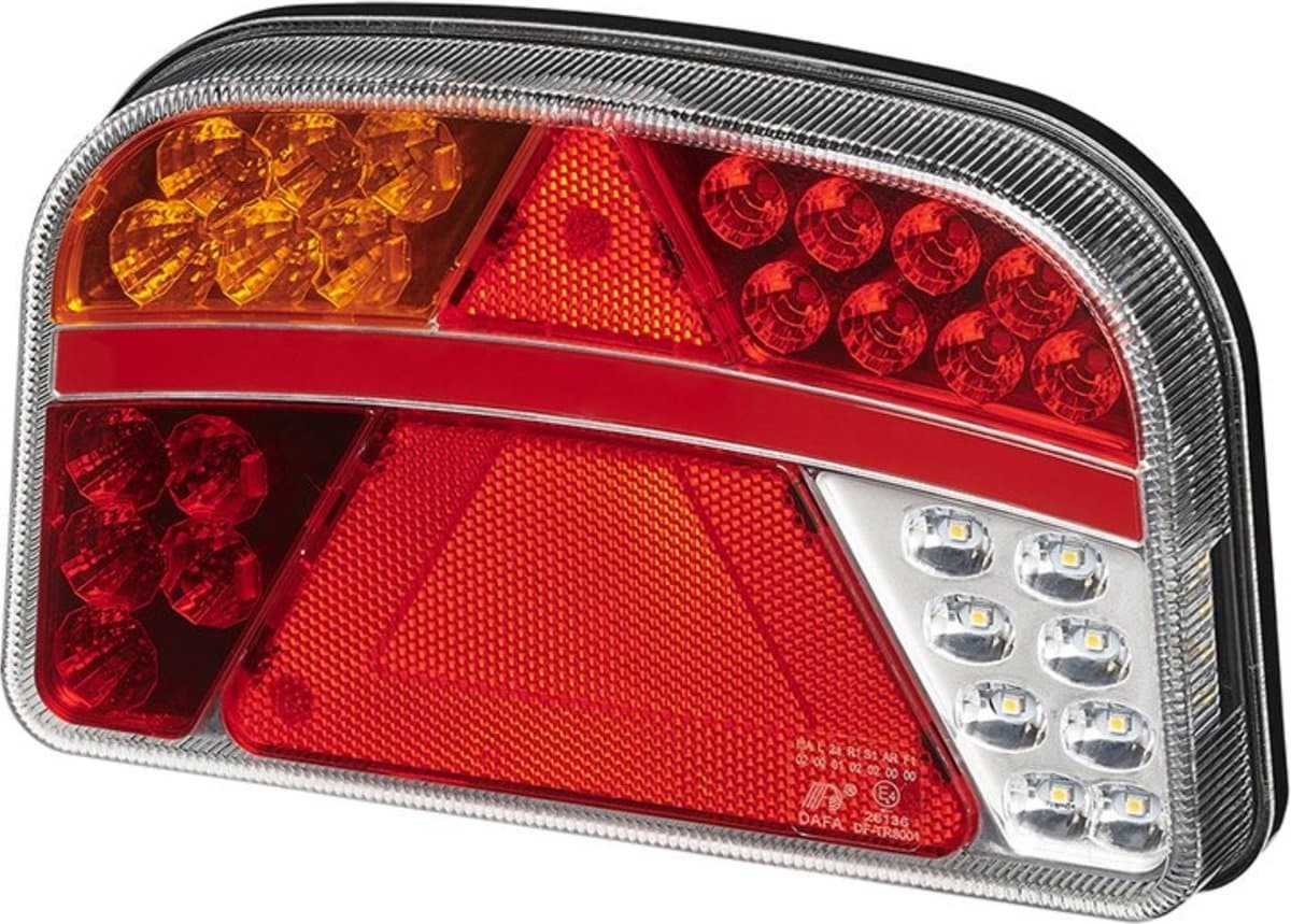 ProPlus Achterlicht met 6 functies - LED - 240 x 150 mm - Links - IP67