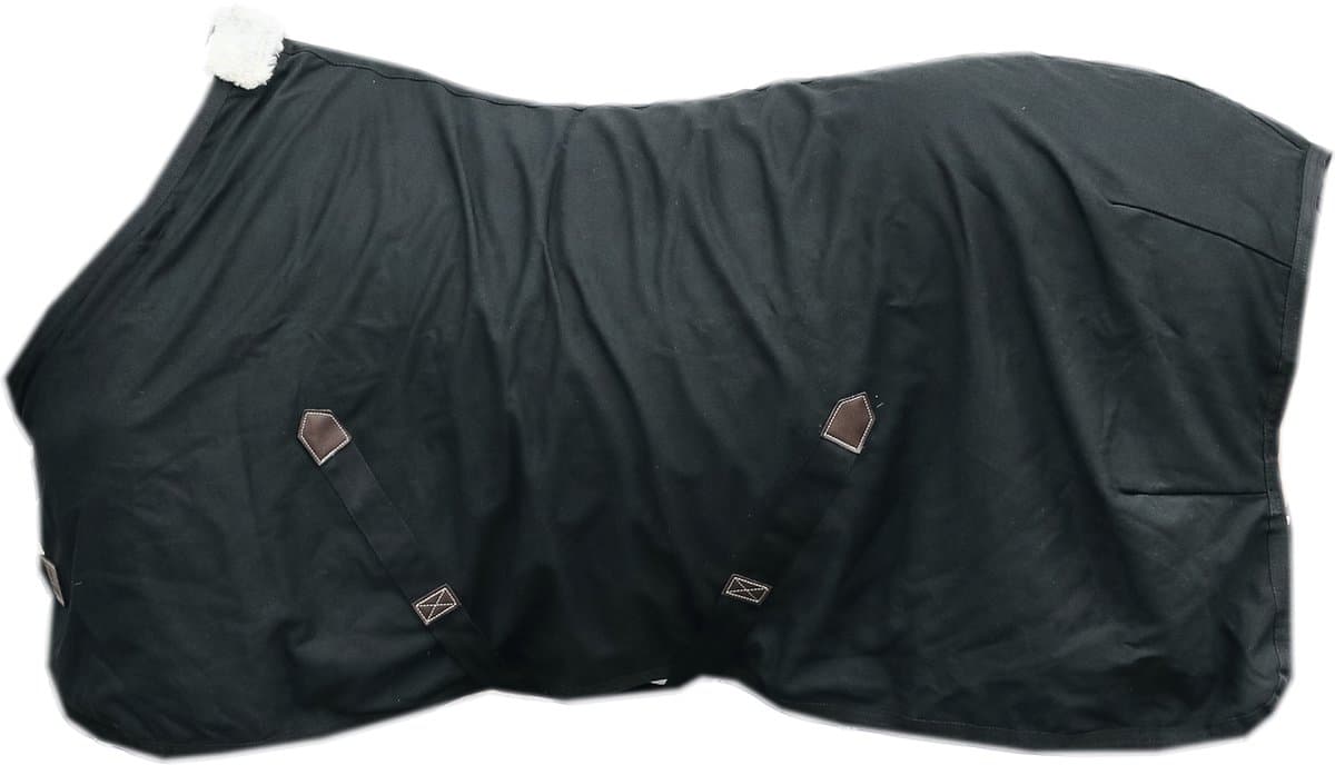 Kentucky Horsewear - Cotton sheet black 160-7'0