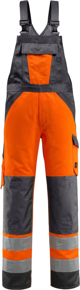 Mascot Safe Light Amerikaanse overall met kniezakken 15969-948 - hi-vis oranje/donkerantraciet - C46 - 76