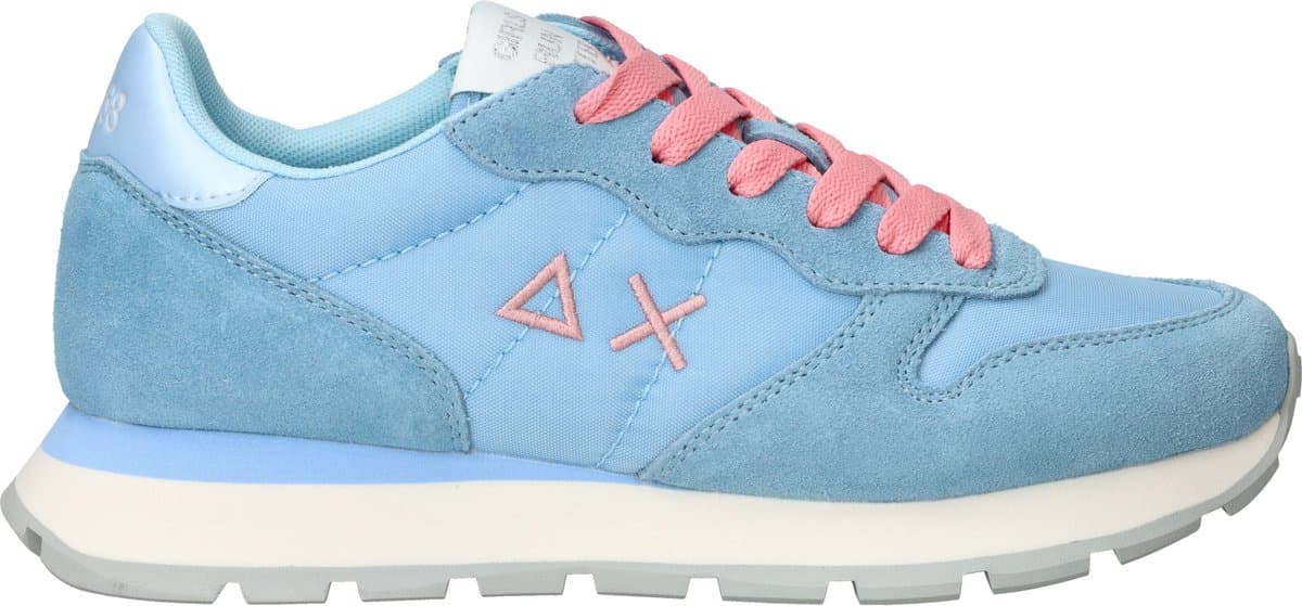 Sun68 Ally Solid Nylon Sneakers - Dames - Blauw - Maat 39