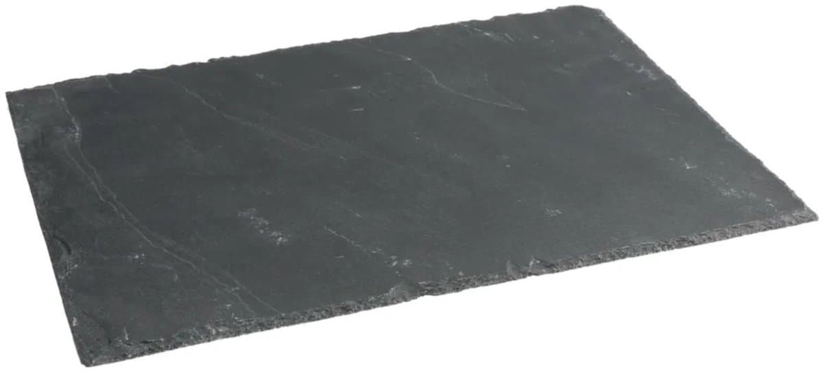 Secret de Gourmet Leisteen Serveerplateau - 30 x 40 cm, Antraciet