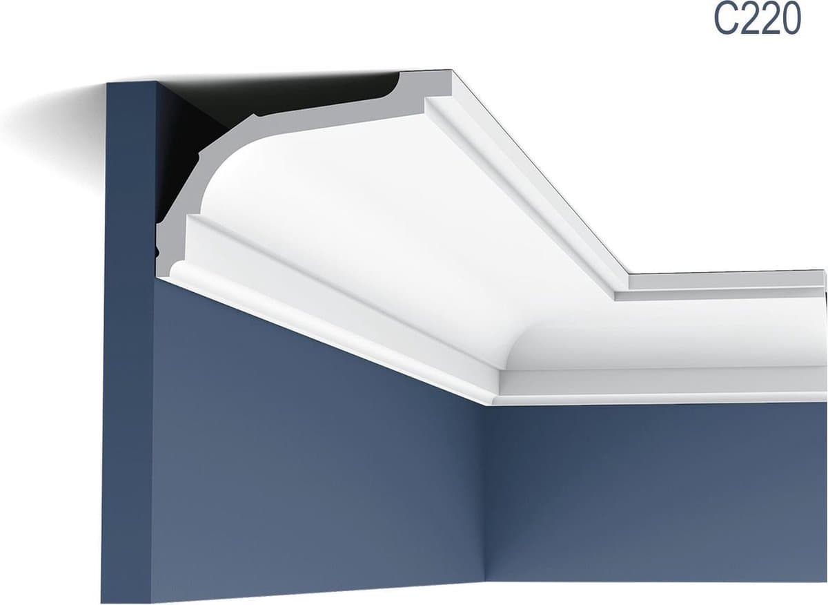 Kroonlijst Origineel Orac Decor C220 LUXXUS Plafondlijst Sierlijst 2 m