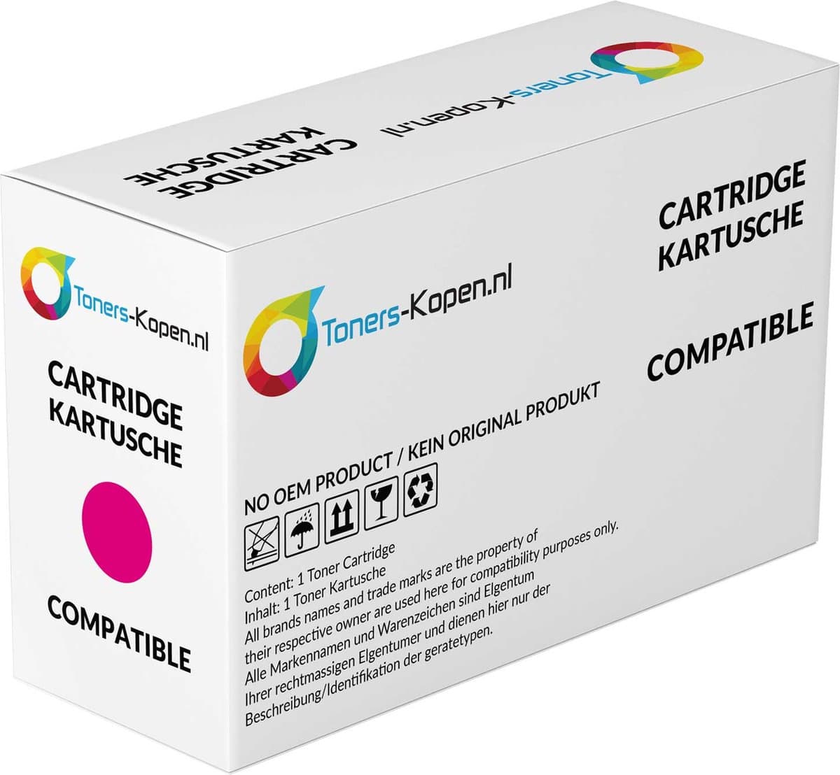 Oki 44318606 Toner Magenta 11000 pagina's - Oki toner - C710CDTN C710DN C711DN C711DTN Series - 44318606 compatible - 44318606 alternatief Tonercartridge