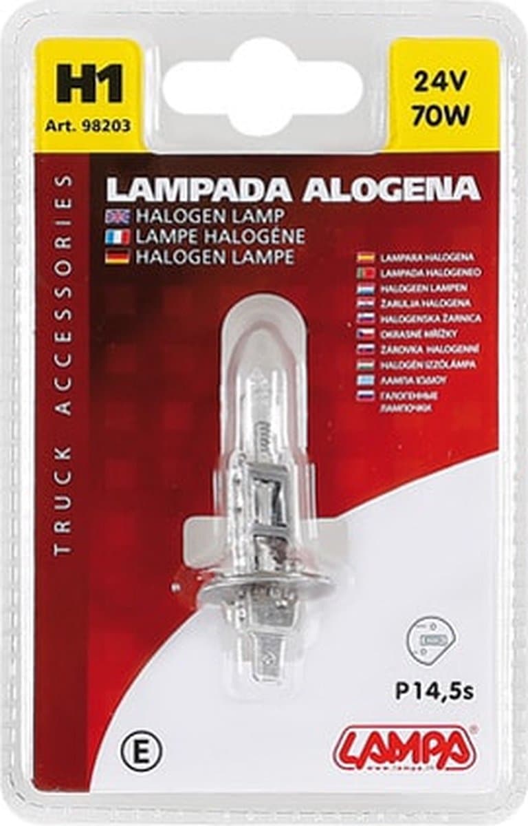 H1 lamp 24V 70W