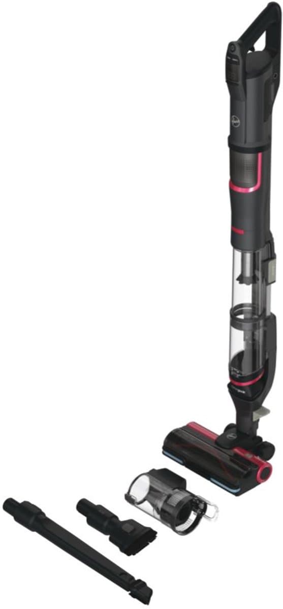 Hoover HFX10H011 - draadloze stofzuiger - 2-in-1 hand-&steelstofzuiger zakloos HEPA LED