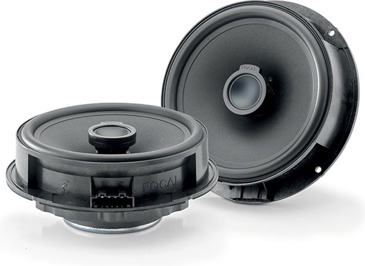 Focal ICVW165 - Autospeaker - Pasklare speakers VW, Seat, Skoda, Volkswagen - Custom fit luidsprekers - 165mm - 2 weg coaxiaal