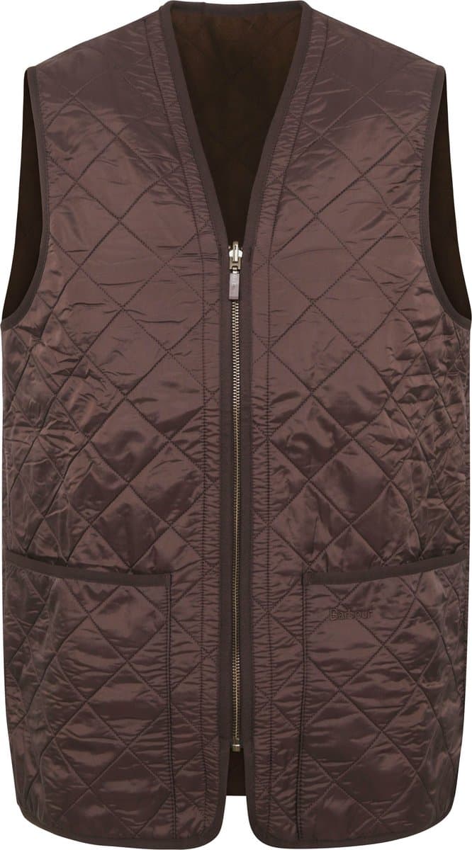 Barbour Voering Polarquilt Bruin - Maat M - Heren - Binnenjas