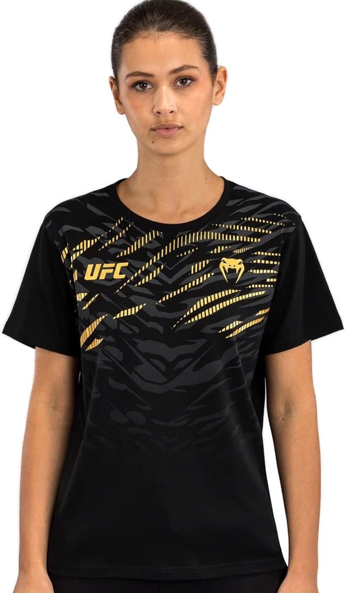 UFC Fusion Venum Replica T-Shirt Dames Champion Goud - XL