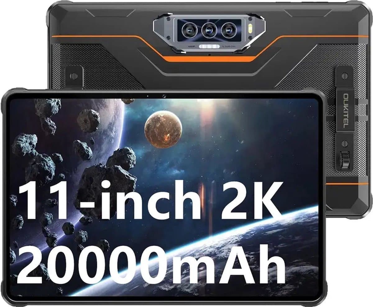Tablet Oukitel RT8-OE/OL 11" MediaTek Helio G99 6 GB RAM 256 GB Oranje
