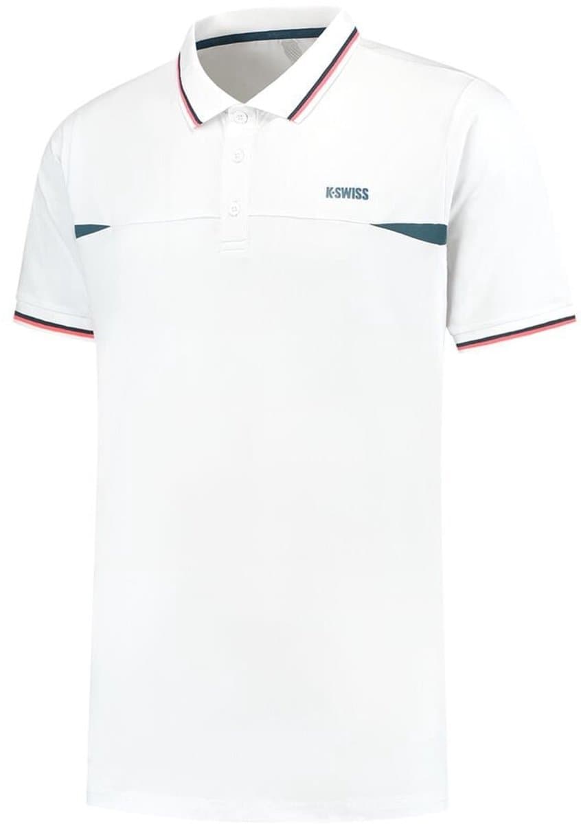 K-Swiss Hypercourt 7 poloshirt - Wit - S