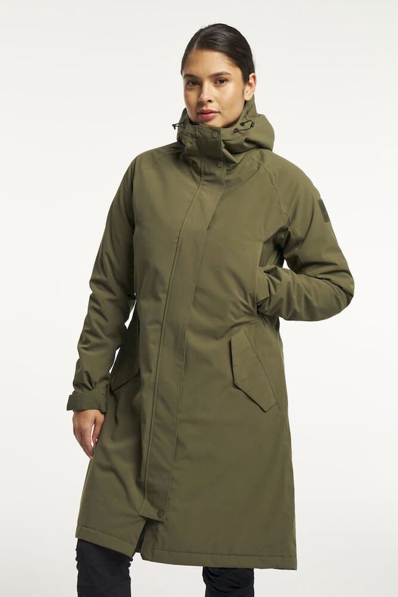 TENSON - trudy parka women - Urban jack dames - Olijfgroen