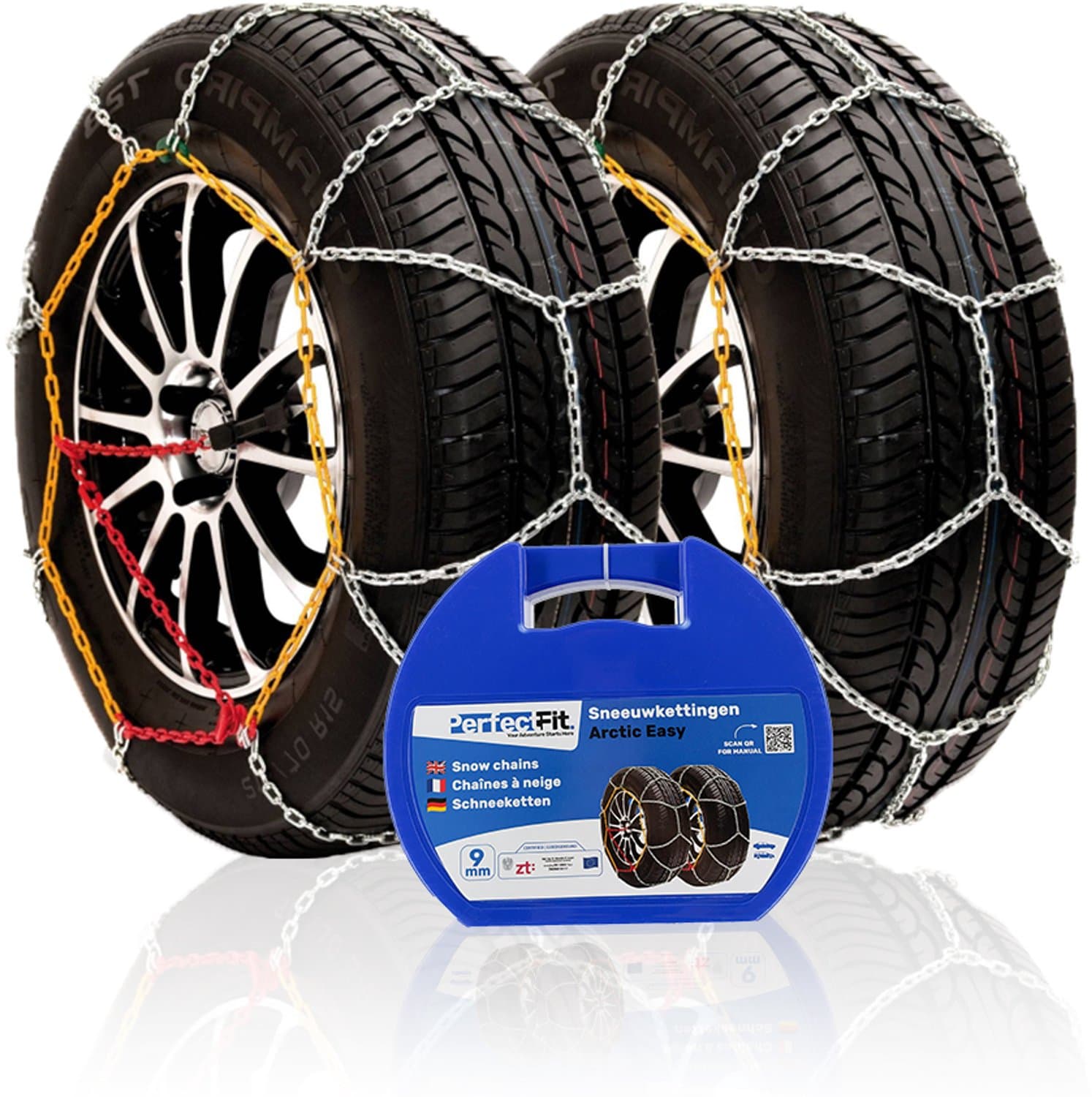 Sneeuwkettingen Perfect Fit personenwagen 9mm - 215/50R17