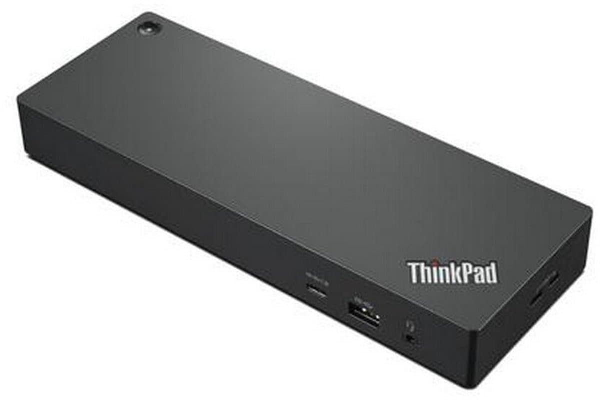Lenovo ThinkPad universele Thunderbolt 4 bedraad zwart