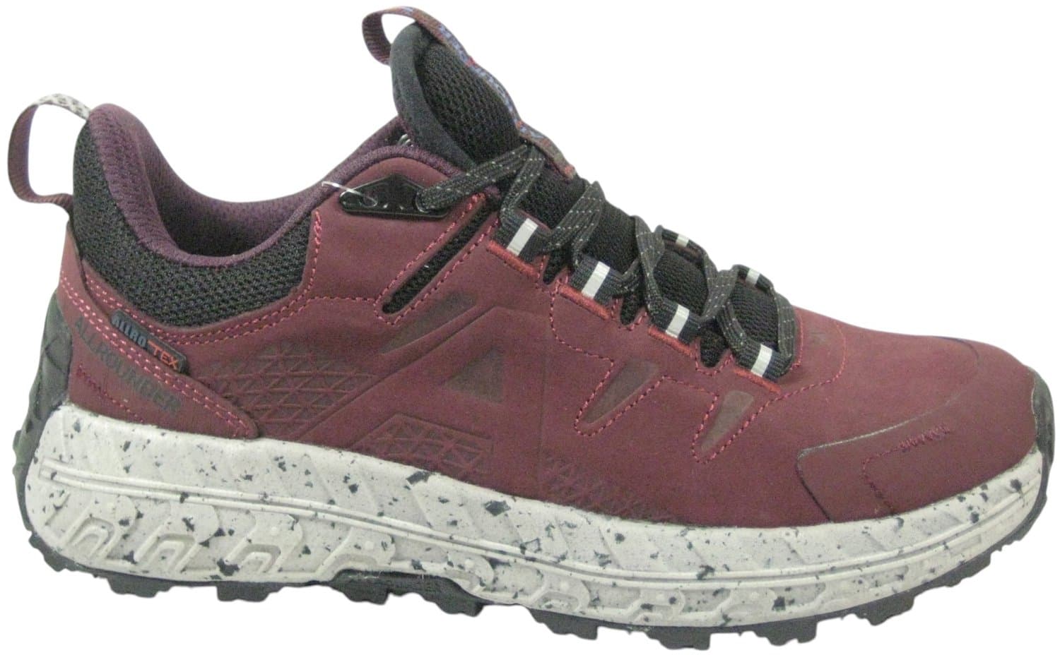 Allrounder by Mephisto - Dames wandelschoen - X-Globe - Rood - Maat 38