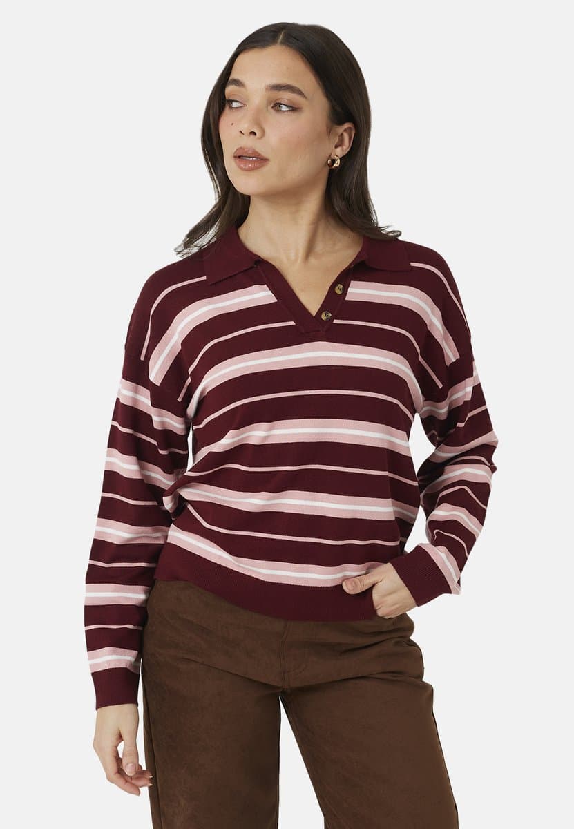 Brave Soul - Outdoortrui - Viscose - Vrouwen - Maat L - meerkleurig