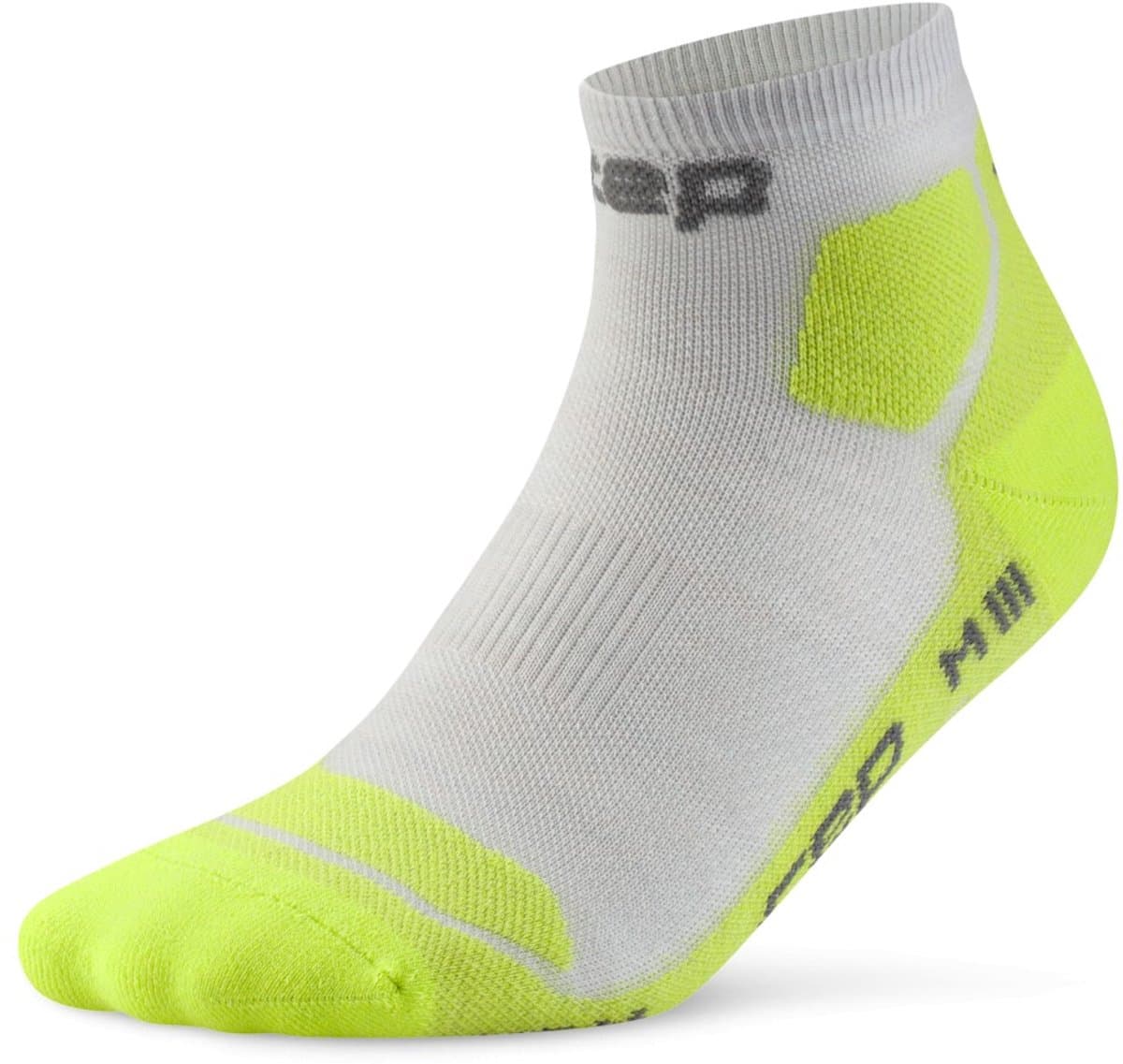 CEP Hiking Light Merino Low-Cut Compressie - Neongeel - Heren(39-42)