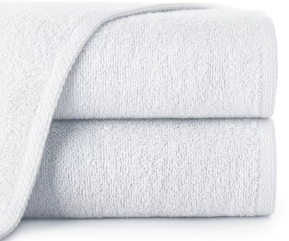 Eurofirany - Ręcznik Gładki 1 - Handdoek - Wit - 50x100 cm - 400g/m²