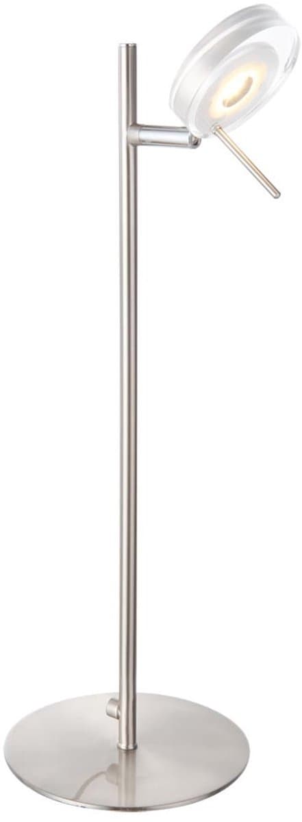 5 watt LED tafellamp binnenverlichting verlichtingsarmatuur mat nikkel Globo 56190-1T Space