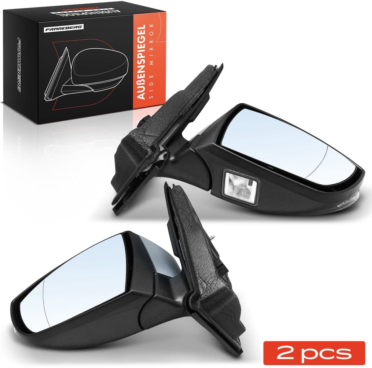 Frankberg 2x buitenspiegel links rechts voor Ford Kuga 2 Van DM2