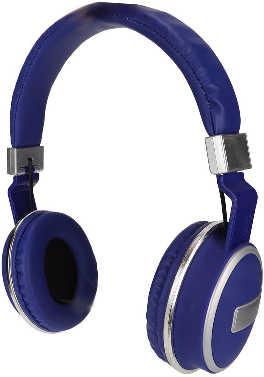 SPHProducts - Bluetooth Over Ear Koptelefoon - Draadloze Gaming Headset - Hoogwaardig Stereo Geluid - Blauw - Mobiele Telefoon en Laptop - Comfortabel