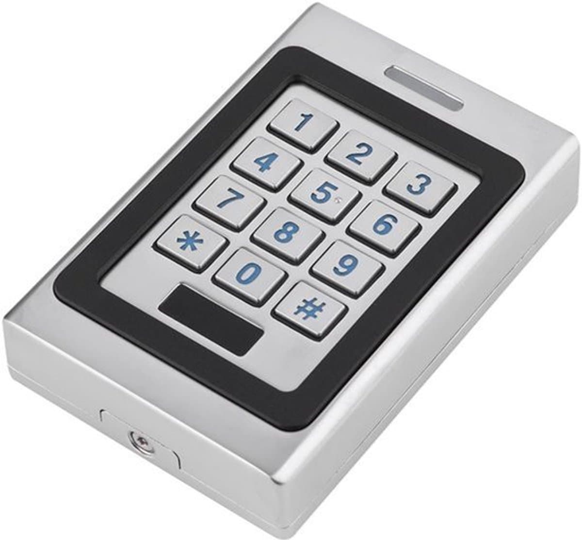 Toegangscontroller - Duurzaam Zilver - Beveiliging Toegangscontrole - Voor Thuis en Kantoor
