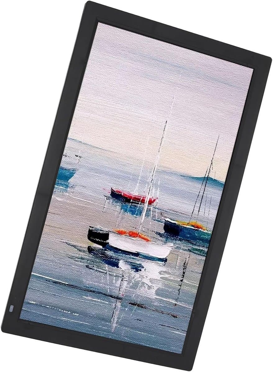 Digitaal Fotolijst - Digitale Album - Herinneringen Tonen - Automatische Rotatie - 215 Inch - Zwart