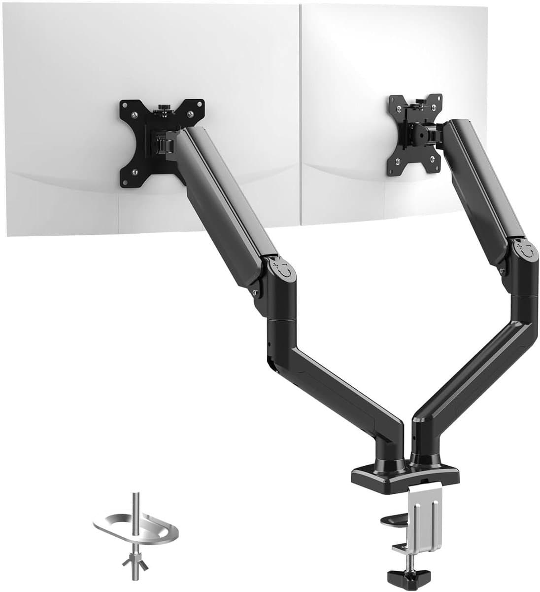 Monitor Arm 2 Schermen - Standaard - Verhoger - verstelbaar