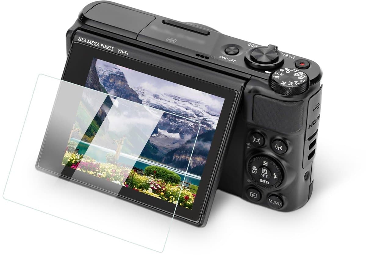 Dailygoods - Schermbeschermer 9H voor Camera met Anti-Vingerafdruk en Krassenbescherming