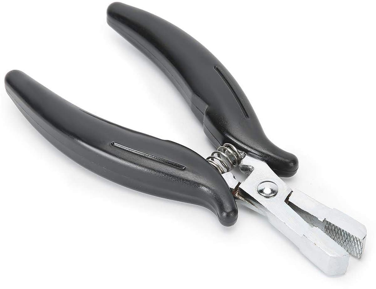Dailygoods- Tang Professioneel Gereedschap - Haarverlengingen - Tape-extensions - Verwijderen - Verzegelen - Veerdesign - Mesh Tanddesign - Haartang