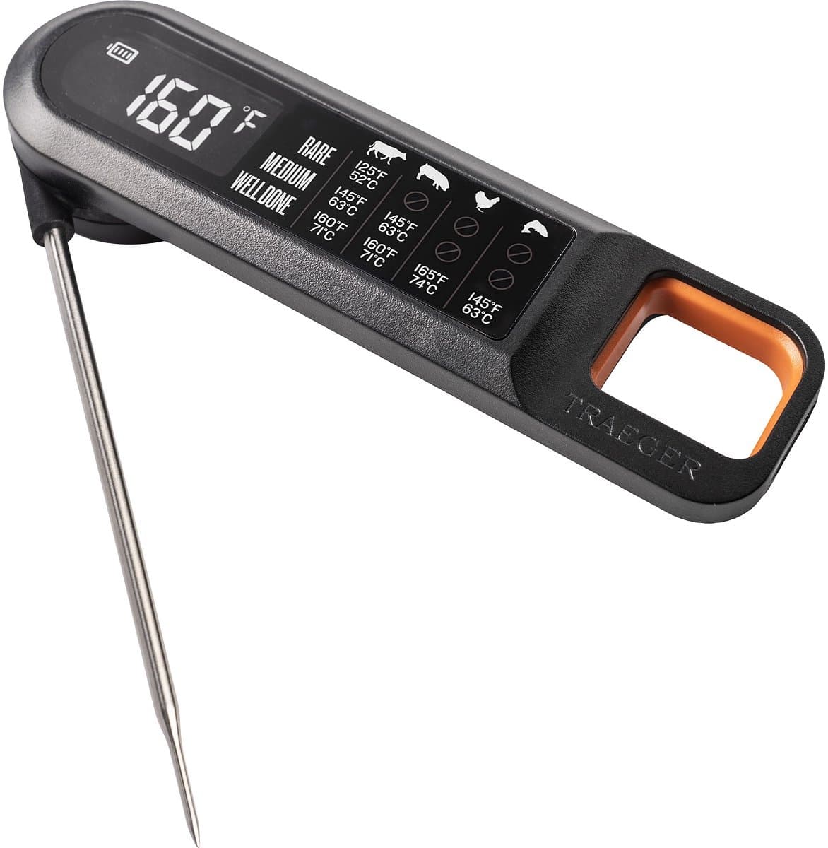 Traeger Instant Read Meat Thermometer – Digitale Vleesthermometer voor BBQ