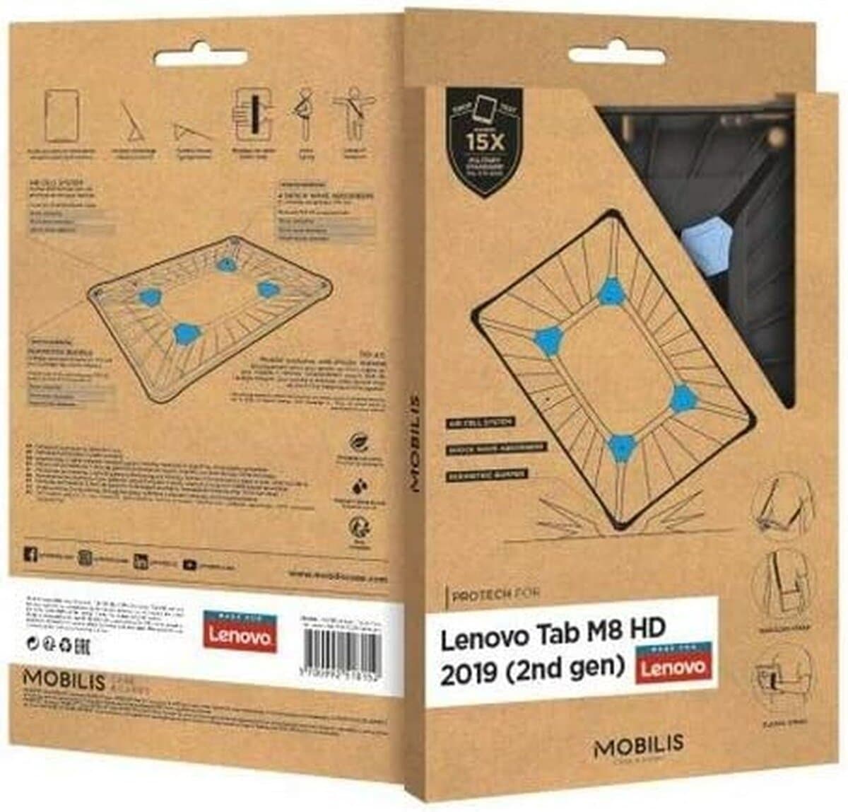 Tablet cover Mobilis 053004 Black