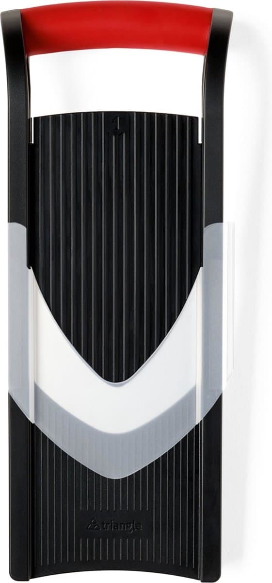 Triangle Essentiële Mandoline met Parabolisch Mes – 4 Snijstanden – Vaatwasserbestendig