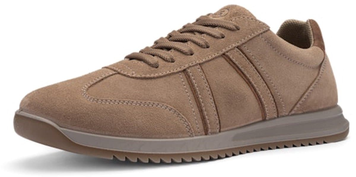 Ara art. 11-20502-13 suede sneaker/veterschoen zand veter/rits maat 42
