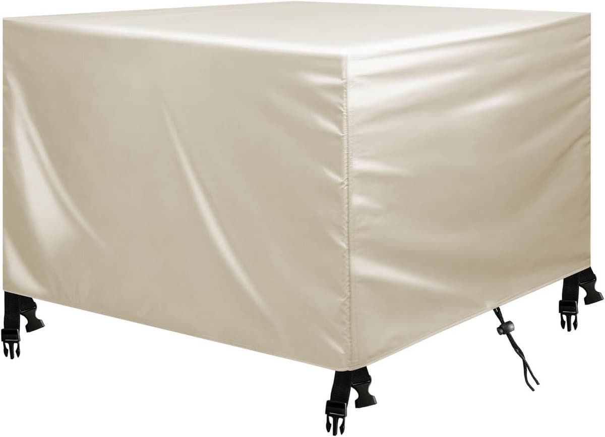 Waterdichte Tuinmeubelhoes 420D Oxford Stof Beschermhoes Beige 260x100x75cm