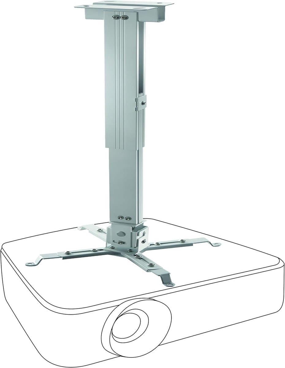 Universele Verstelbare Projector Plafondbeugel 40-70 cm Kantelbaar