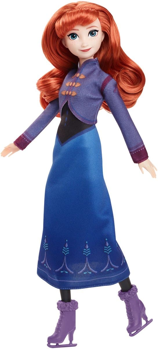 MATTEL Disney Frozen Schaats Anna Pop - meerkleurig