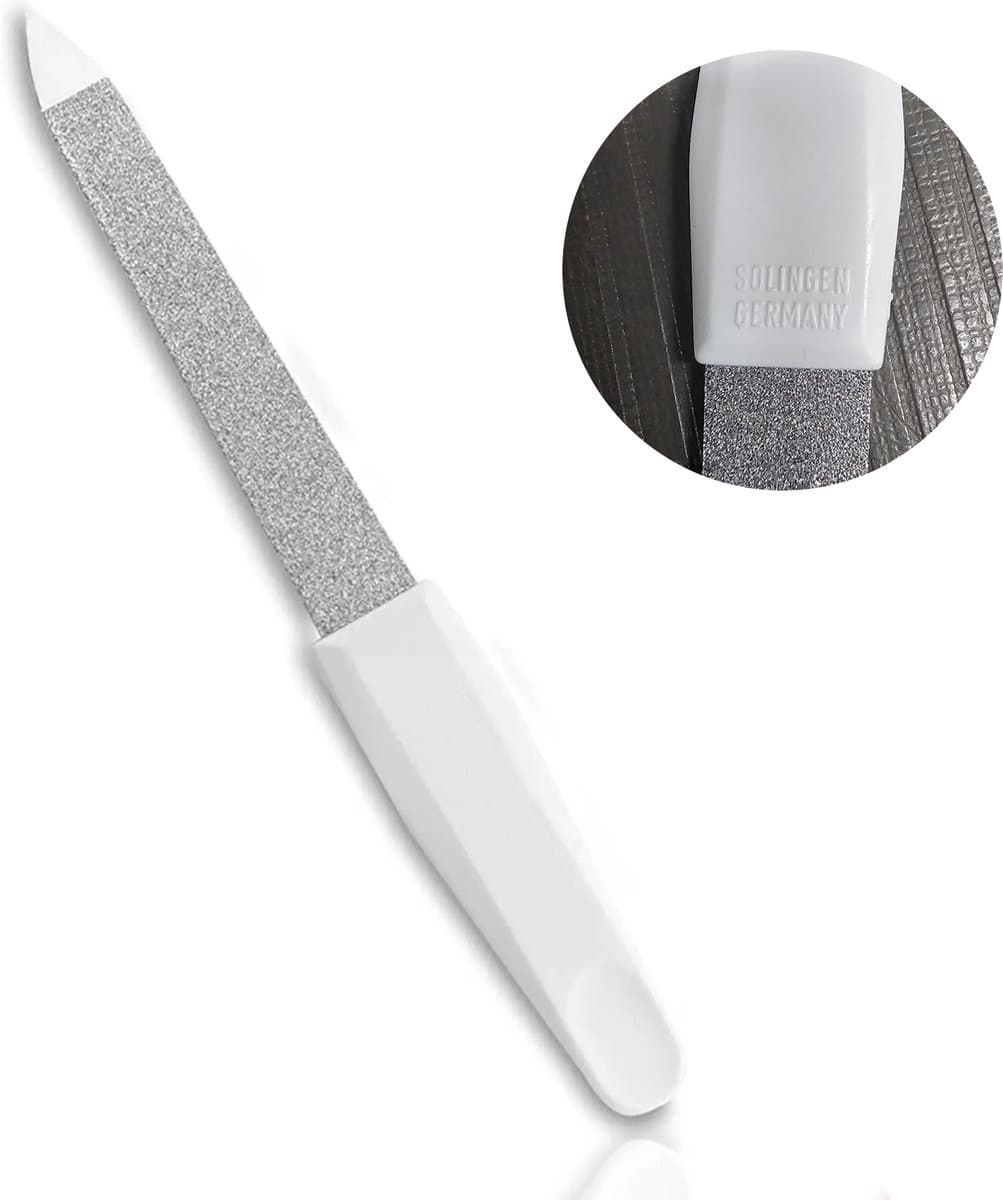 RÖR Solingen Nagelvijl 17,5 cm – Saffier – Topkwaliteit Manicure