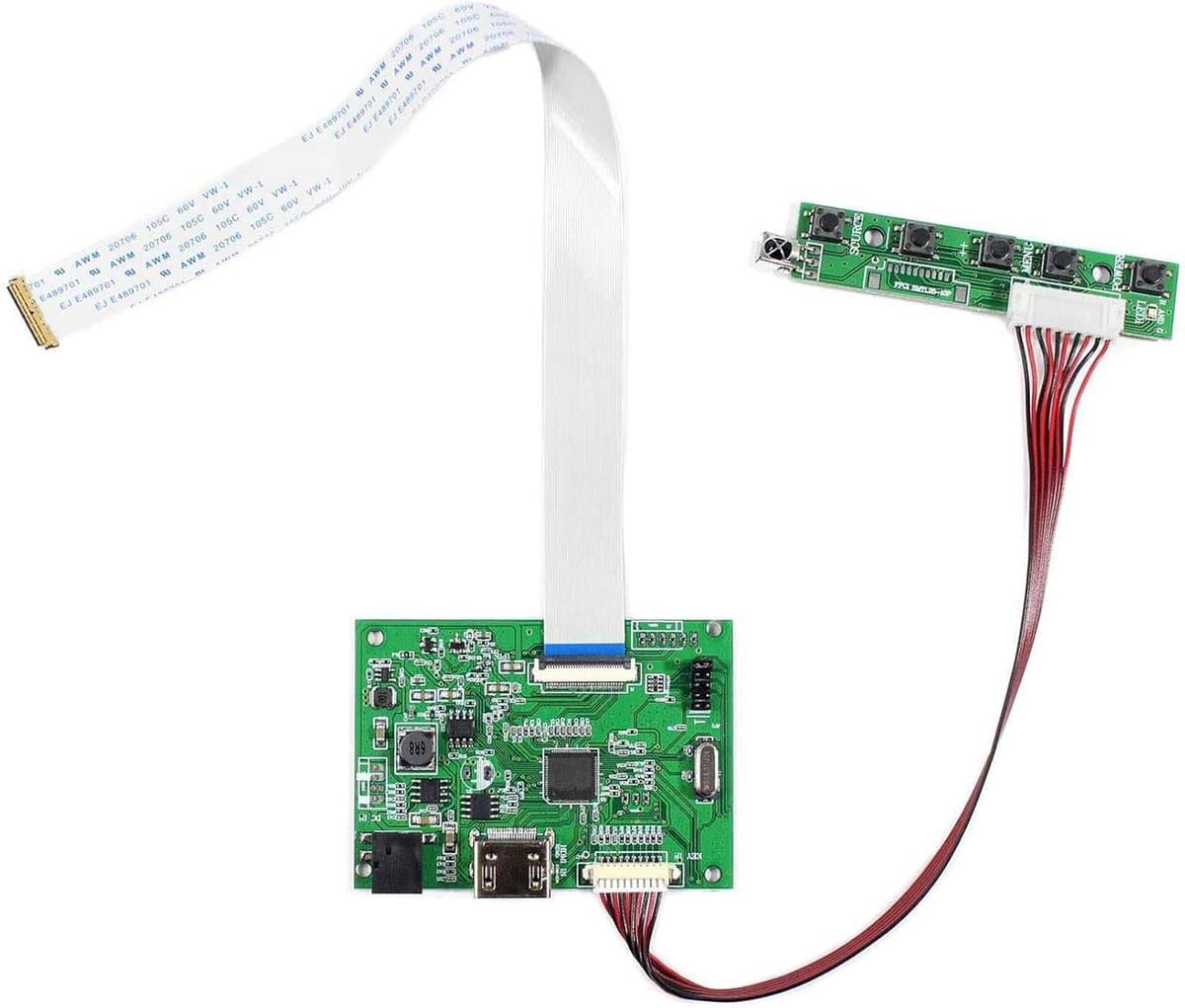Universele LCD Controller Board voor 11.6" t/m 17.3" EDP Schermen (1080p)