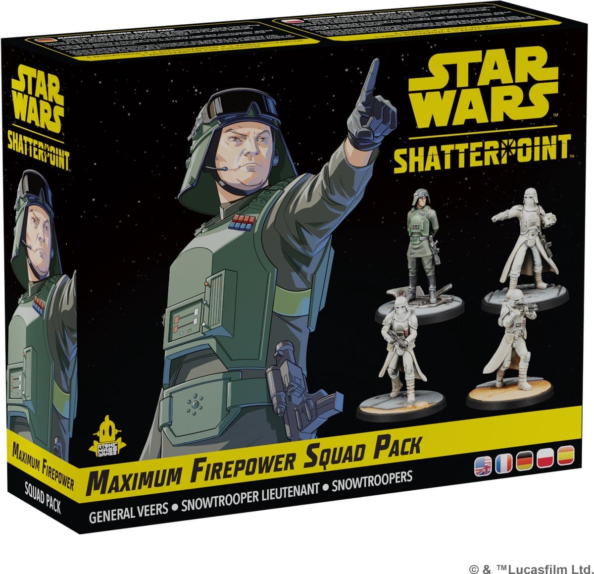 Star Wars Shatterpoint Maximum Firepower Squad - EN/FR/DE/PL/ES
