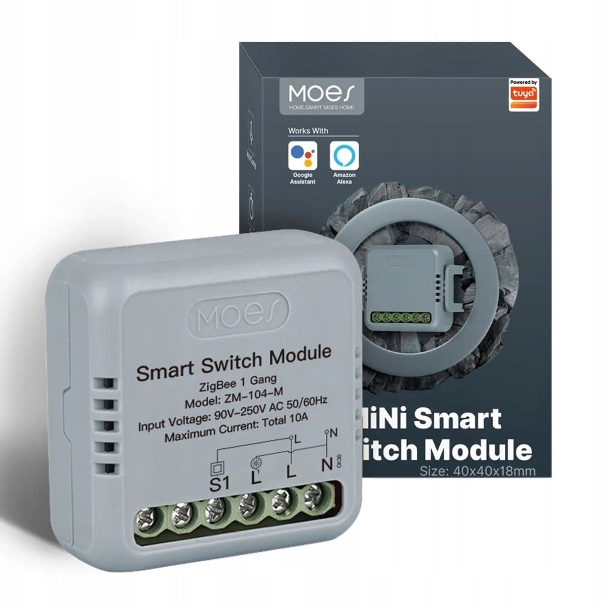 Moes Zigbee 3.0-module: slimme schakelaar en router