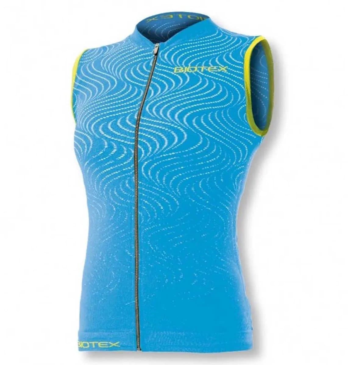 Biotex Soffio Gilet Blauw XS-S Vrouw