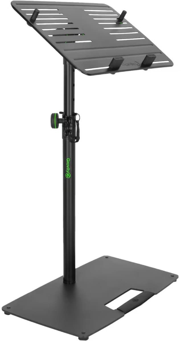 Gravity GLTST02B Universal Laptop Stand with Adjustable Holding Verstelbare universele laptopstandaard
