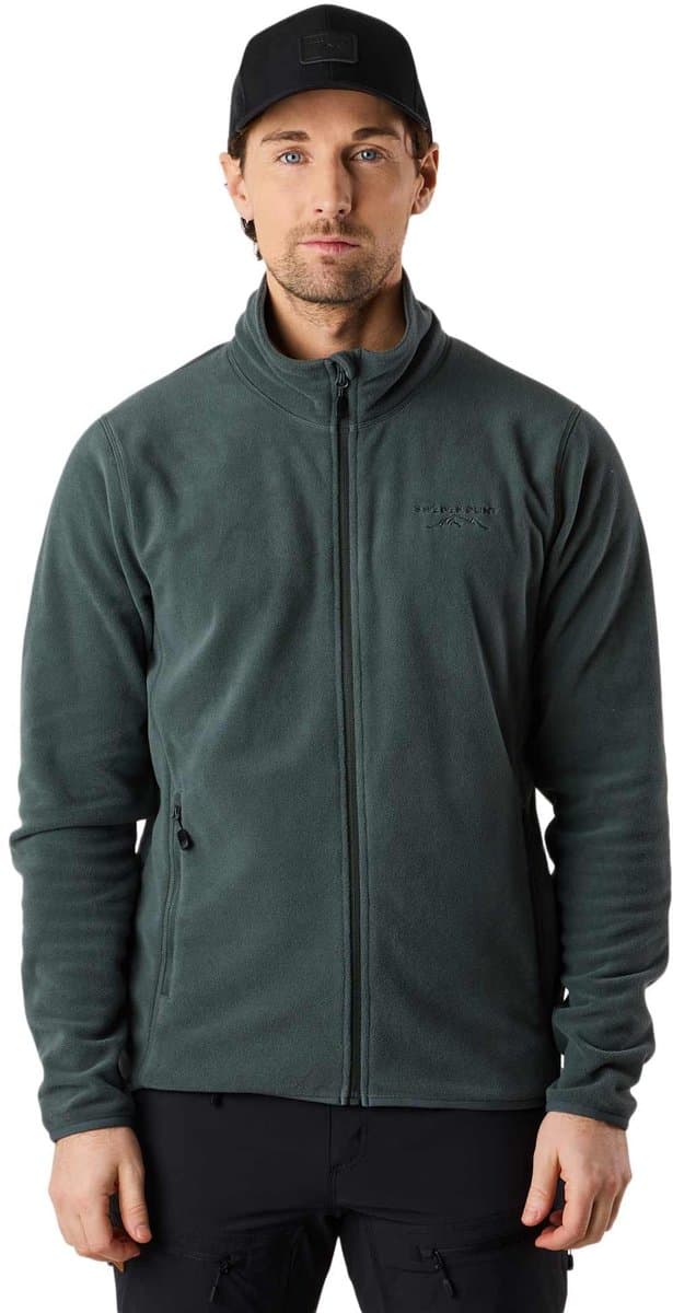 Swedemount Tromsö Fleece FL LS FZ – Heren wandeljas – Maat 2XL
