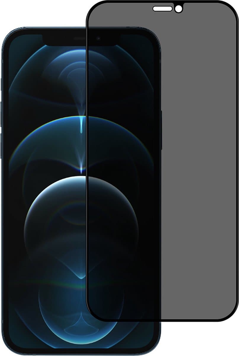 UNIQ Accessory iPhone 12 Pro Privacy Glass Screenprotector - Zwart