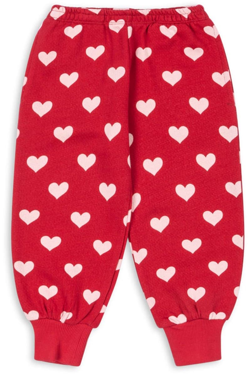 Coupy Lou joggingbroek met hartjesprint 104